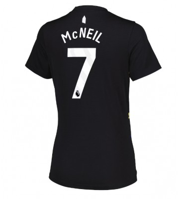 Everton Dwight McNeil #7 Terza Maglia Femmina 2025-26 Manica Corta